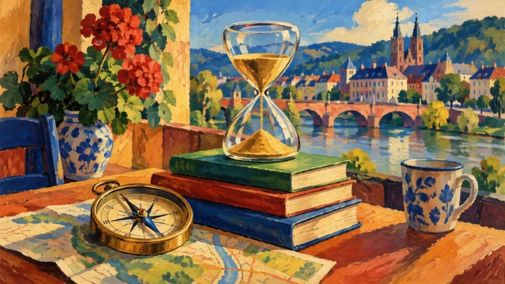 Painted illustration for A Quick Guide to Future Tenses in German: What They Are and How to Use Them