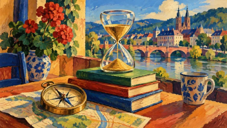 Painted illustration for A Quick Guide to Future Tenses in German: What They Are and How to Use Them